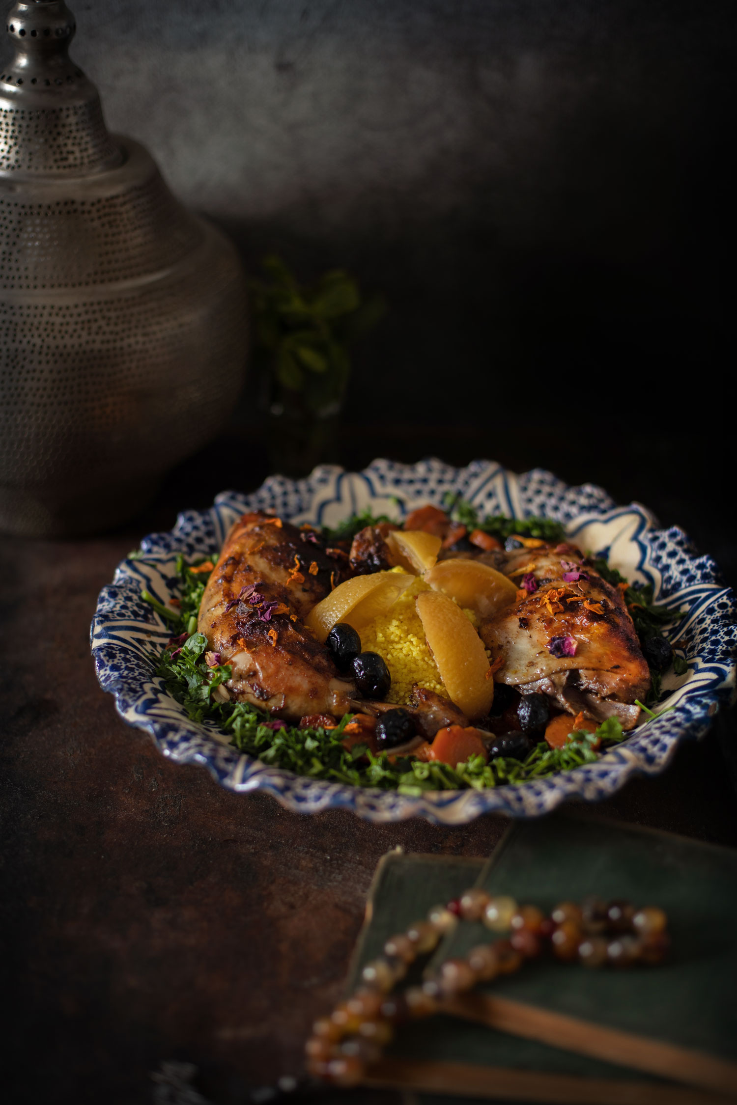 Tagine kurczak, oliwki, kiszone cytryny cookthelove
